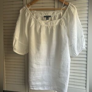 Saks Fifth Avenue Linen Blouse